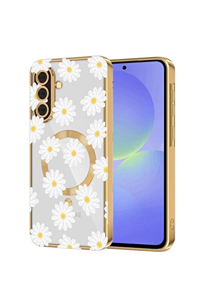 bestcase Πολυτελής Θήκη MagSafe, Συμβατή με Samsung Galaxy S24 Plus, Λευκά Μα...