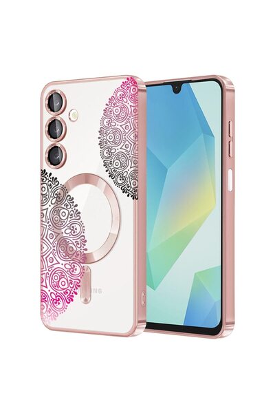 bestcase Πολυτελής Θήκη MagSafe, Συμβατή με Samsung Galaxy A55, Δαντελωτή, Εξ...