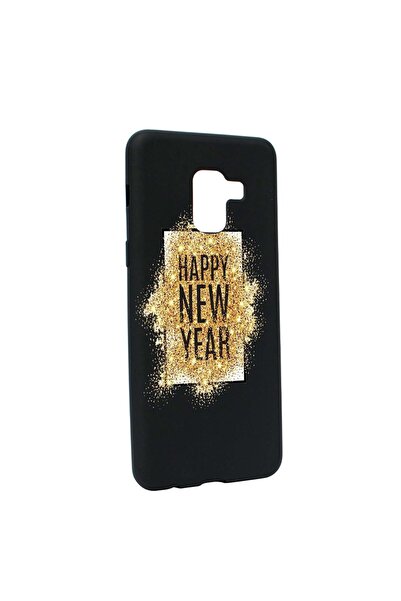 bestcase Husa de protectie Happy New Year pentru Samsung Galaxy A5 2018, rezi...
