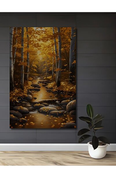 Teona Ahşap Διακοσμητικός πίνακας ζωγραφικής σε ξύλινη βάση με όψη ελαιογραφί...