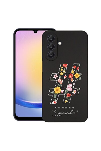 bestcase Θήκη για Samsung Galaxy A56, Hashtag, Λεπτή σιλικόνη 0.8MM, Αντικραδ...
