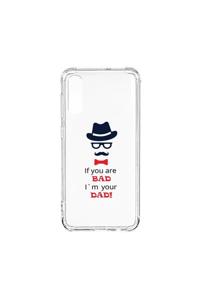 bestcase Husa Αντικραδασμική Θήκη Συμβατή με Samsung Galaxy A50, Bad Dad, Προ...