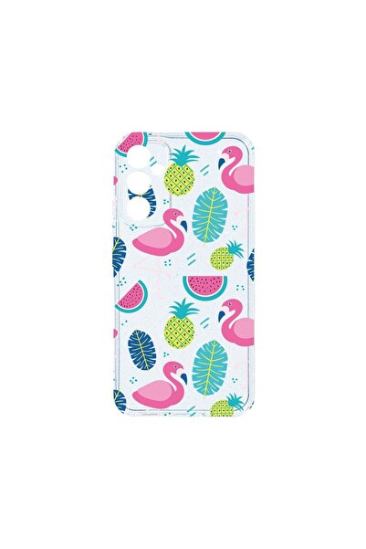 bestcase Θήκη Crystal Glitter 2MM, Συμβατή με Samsung Galaxy A15 5G, Φλαμίνγκ...