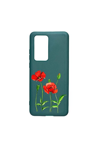 bestcase Husa Silicon Red Flower, compatibila cu Samsung Galaxy A02s, reziste...