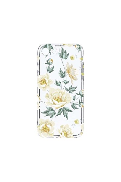 bestcase Διαφανής Θήκη Σιλικόνης 2MM, Συμβατή με Apple iPhone SE 2, Λουλούδια...