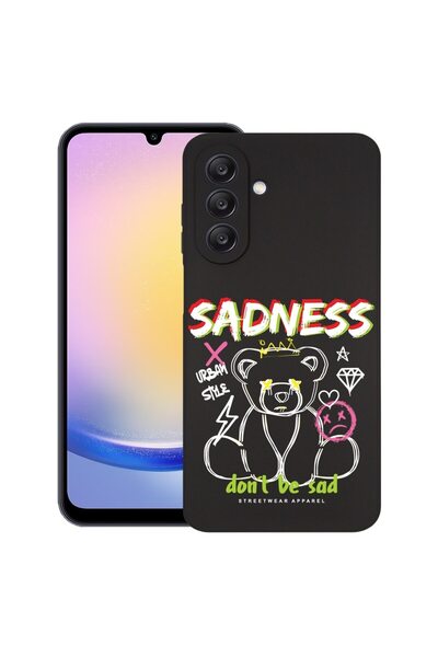 bestcase Θήκη για Samsung Galaxy A36, Αρκουδάκι Θλιψημένο, Λεπτή Σιλικόνη 0.8...