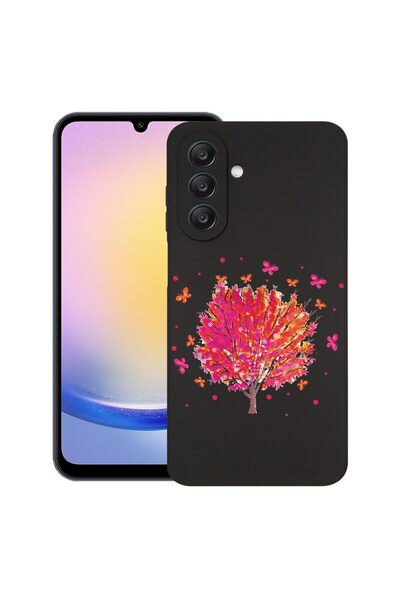 bestcase Θήκη για Samsung Galaxy A16, Σχέδιο Δέντρο με Πεταλούδες, Λεπτή Σιλι...