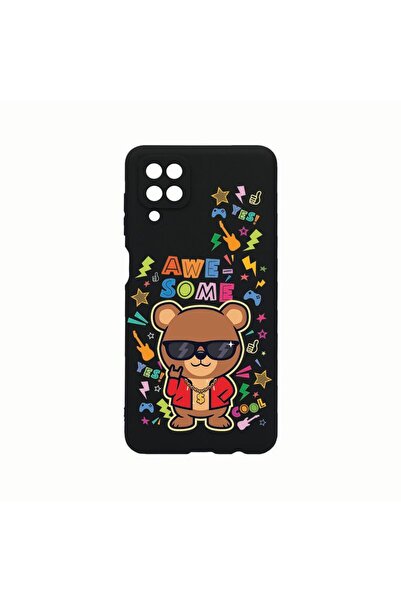 bestcase Θήκη Σιλικόνης, Συμβατή με Samsung Galaxy A12, Υπέροχο Αρκουδάκι, Αν...