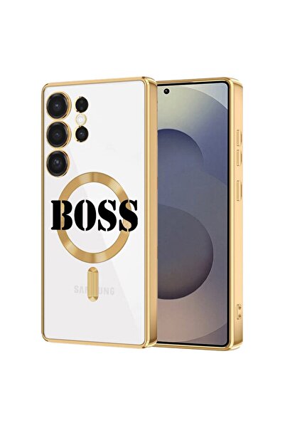 bestcase Πολυτελής Θήκη MagSafe, Συμβατή με Samsung Galaxy S24 Ultra, BOSS, Ε...