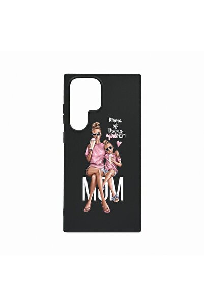 bestcase Θήκη, Συμβατή με Samsung Galaxy S23 Ultra, Μαμά-Κορίτσι, Μαμά του Δρ...