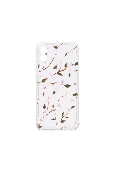 bestcase Αντικραδασμική Θήκη 1.5MM, Συμβατή με Samsung Galaxy A05, Ανθισμένο ...
