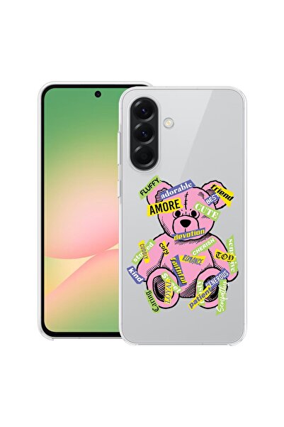 bestcase Θήκη για Samsung Galaxy A17 5G με σχέδιο Teddy Bear Amour, Διαφανής ...