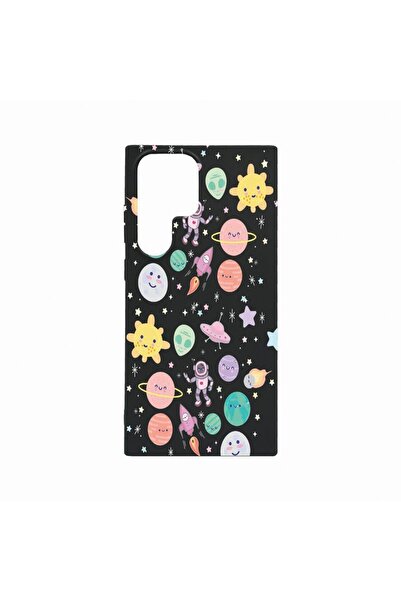 bestcase Θήκη, Συμβατή με Samsung Galaxy S23 Ultra, Σχέδιο Σύμπαν, Πλανήτες, ...