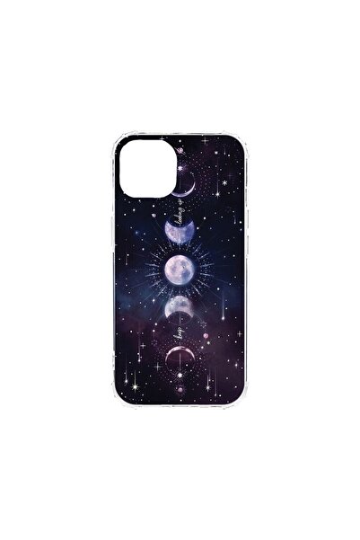 bestcase Husa Anti Shock 1.5MM, compatibilă cu Apple iPhone 13 Pro, Fazele lu...