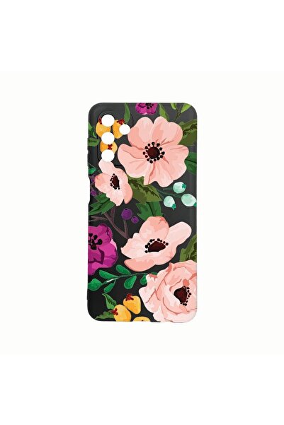 bestcase Θήκη Σιλικόνης, Συμβατή με Samsung Galaxy A04s, Παστέλ Λουλούδια, Αν...