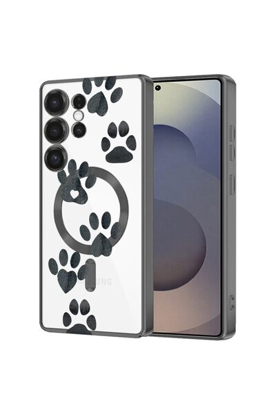 bestcase Πολυτελής Θήκη MagSafe, Συμβατή με Samsung Galaxy S24 Ultra, Αποτυπώ...