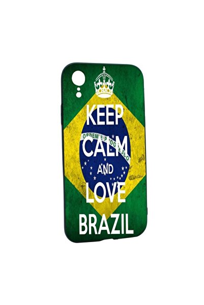 bestcase Ποδόσφαιρο, Βραζιλία, προστατευτική θήκη για Apple iPhone XR, ανθεκτ...