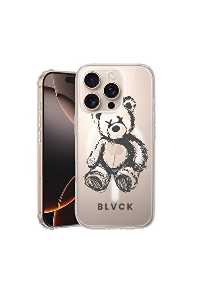 bestcase ¬Æ Husa pentru Apple iPhone 16 Pro, MagSafe Anti Shock, Teddy Bear b...