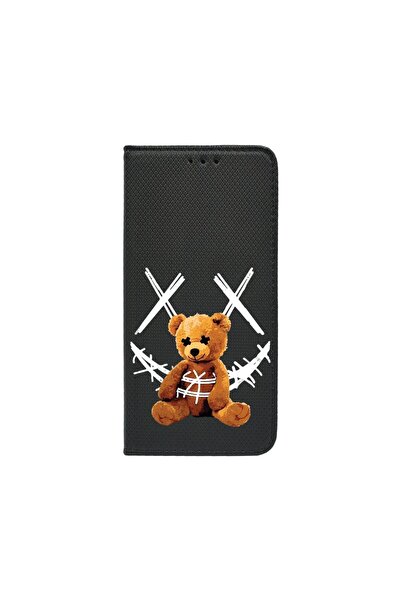 bestcase Θήκη Τύπου Κάρτας Συμβατή με Apple iPhone 17, Χαμογελαστό Αρκουδάκι,...