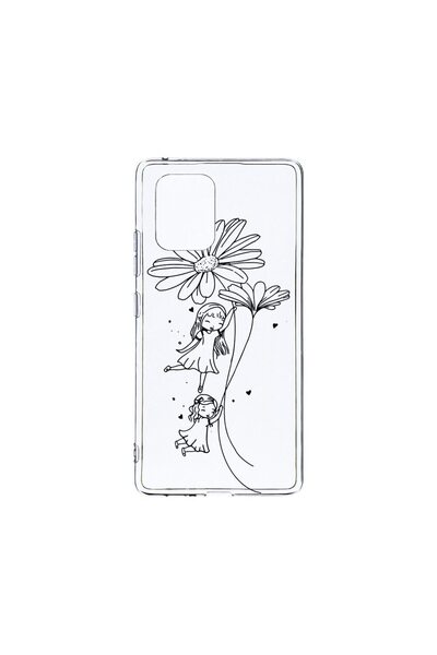 bestcase Διαφανής Θήκη Σιλικόνης 2MM, Συμβατή με Samsung Galaxy A71, Sisters,...