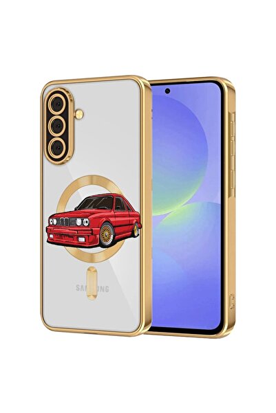 bestcase Πολυτελής Θήκη MagSafe, Συμβατή με Samsung Galaxy S24, σε στυλ κόκκι...