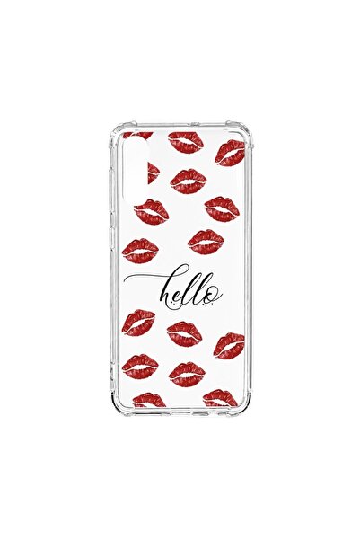 bestcase Husă Antișoc Compatibilă cu Samsung Galaxy A50, Hello Kisses, Silico...