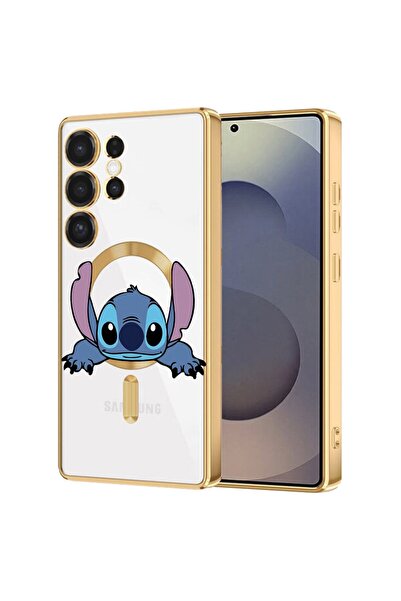 bestcase Πολυτελής Θήκη MagSafe, Συμβατή με Samsung Galaxy S24 Ultra, Stitch,...