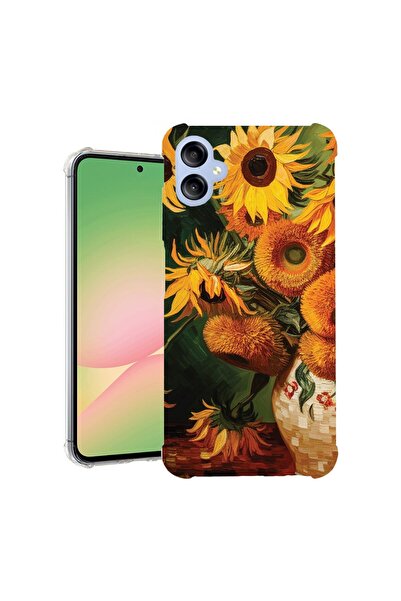 bestcase ¬Æ Husa compatibila Samsung Galaxy A06 4G, Anti Shock 1.5MM, Sunflow...