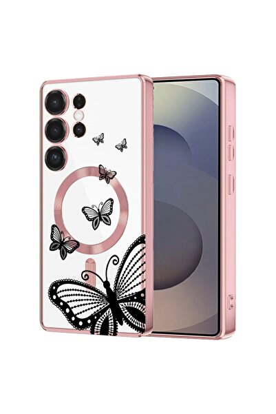 bestcase Πολυτελής Θήκη MagSafe, Συμβατή με Samsung Galaxy S24 Ultra, Πεταλού...