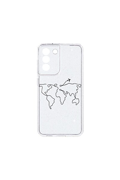 bestcase Θήκη Crystal Glitter 2MM, Συμβατή με Samsung Galaxy S22, Ταξιδιωτική...
