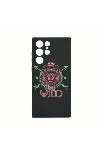 bestcase Θήκη Σιλικόνης, Συμβατή με Samsung Galaxy S22 Ultra, Stay Wild, Ανθε...