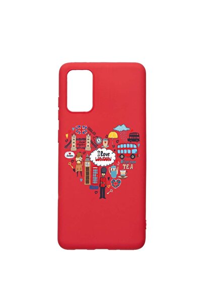 bestcase Θήκη σιλικόνης συμβατή με Samsung Galaxy S20 Plus, Αγαπώ το Λονδίνο,...
