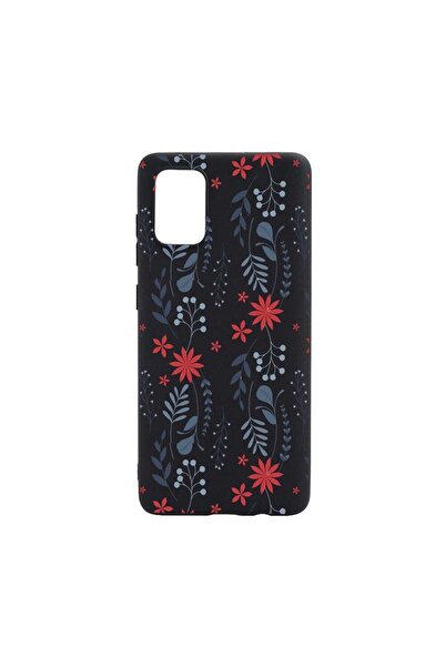 bestcase Θήκη σιλικόνης, Συμβατή με Samsung Galaxy A71, Σχέδιο λουλουδιών, αν...