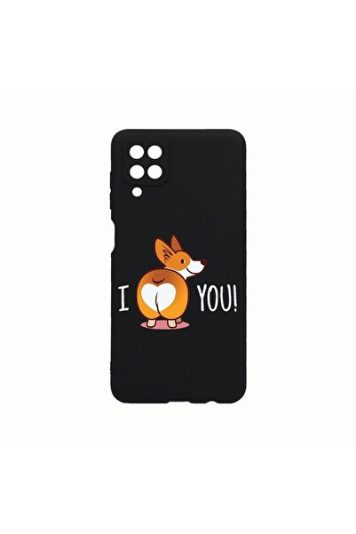 bestcase Θήκη σιλικόνης, Συμβατή με Samsung Galaxy A12, Χαριτωμένο σκυλάκι Em...