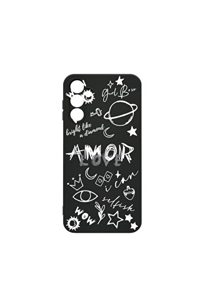 bestcase Λεπτή Θήκη Σιλικόνης 0.8MM, Συμβατή με Samsung Galaxy A54 5G, Goth L...