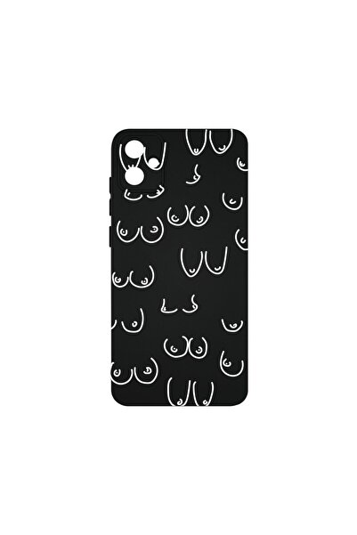 bestcase Θήκη Υγρής Σιλικόνης Premium, Συμβατή με Samsung Galaxy A05, Boobs, ...