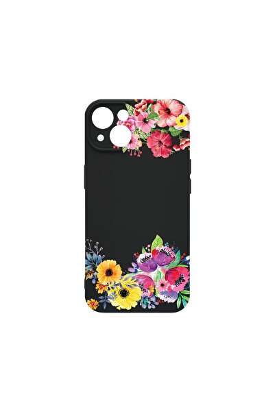 bestcase Θήκη Υγρής Σιλικόνης Premium, Συμβατή με Apple iPhone 14 Plus, Λουλο...