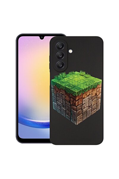 bestcase Husă pentru Samsung Galaxy A56, Minecraft World, Silicon subțire de ...