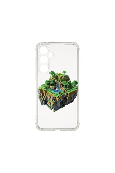 bestcase Θήκη για Samsung Galaxy A16, Αντικραδασμική 1.5MM, Minecraft World, ...