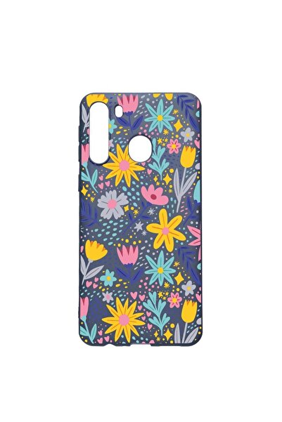 bestcase Husa Silicon Compatibila Cu Samsung Galaxy A21, Little Flowers, rezi...