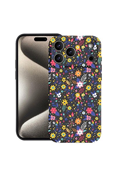 bestcase Husă pentru Apple iPhone 17 Pro Max cu design floral, silicon premiu...