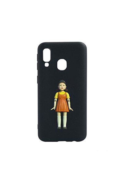 bestcase Husa Silicon Compatibila Cu Samsung Galaxy A40, Squid Game - Doll Gi...