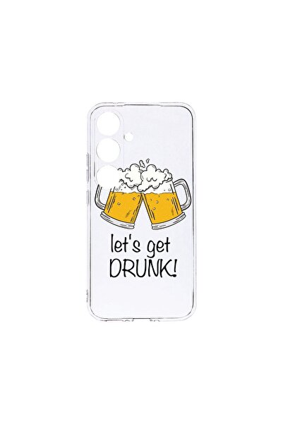 bestcase Θήκη Διαφανής Σιλικόνη 2MM, Συμβατή με Samsung Galaxy A25, Let's Get...