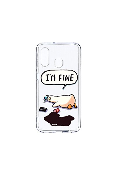 bestcase Διαφανής Θήκη Σιλικόνης 2MM, Συμβατή με Samsung Galaxy A40, Duck Lif...