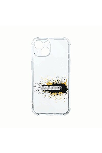 bestcase Противоударен силиконов калъф, съвместим с Apple iPhone 14, с шарка ...