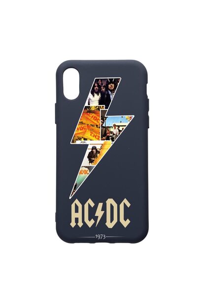 bestcase Θήκη Σιλικόνης Premium Συμβατή με Samsung Galaxy A01, AC/DC, με υφασ...