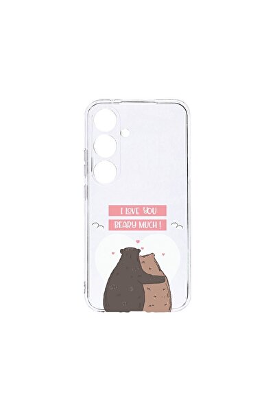 bestcase Θήκη Διαφανής Σιλικόνη 2MM, Συμβατή με Samsung Galaxy A25, Σ' αγαπώ ...