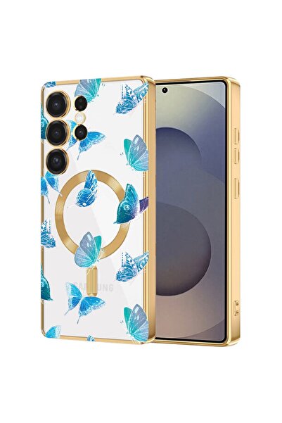 bestcase Πολυτελής Θήκη MagSafe, Συμβατή με Samsung Galaxy S24 Ultra, Πολύχρω...