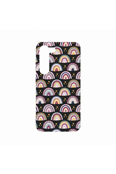 bestcase Θήκη, Συμβατή με Samsung Galaxy S23, Σχέδιο Ουράνιο Τόξο Ζωγραφισμέν...