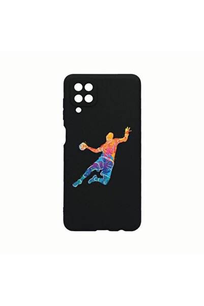 bestcase Θήκη σιλικόνης, Συμβατή με Samsung Galaxy A12, Πολύχρωμο σχέδιο χάντ...